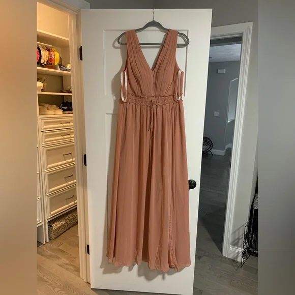 cute jean dress CUTE SLEEVELESS DENIM MAXI DRESS M